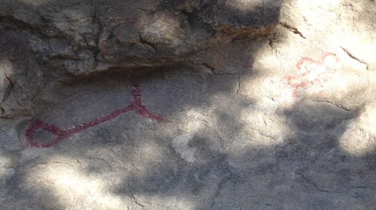 Petroglyphs Joshua Tree Park USA
