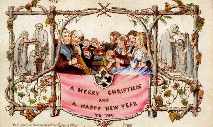 first christmas card 1843