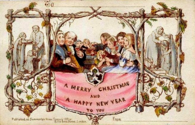 first christmas card 1843