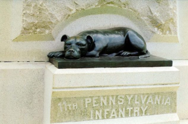 civil war dog sallie ann jarret statue
